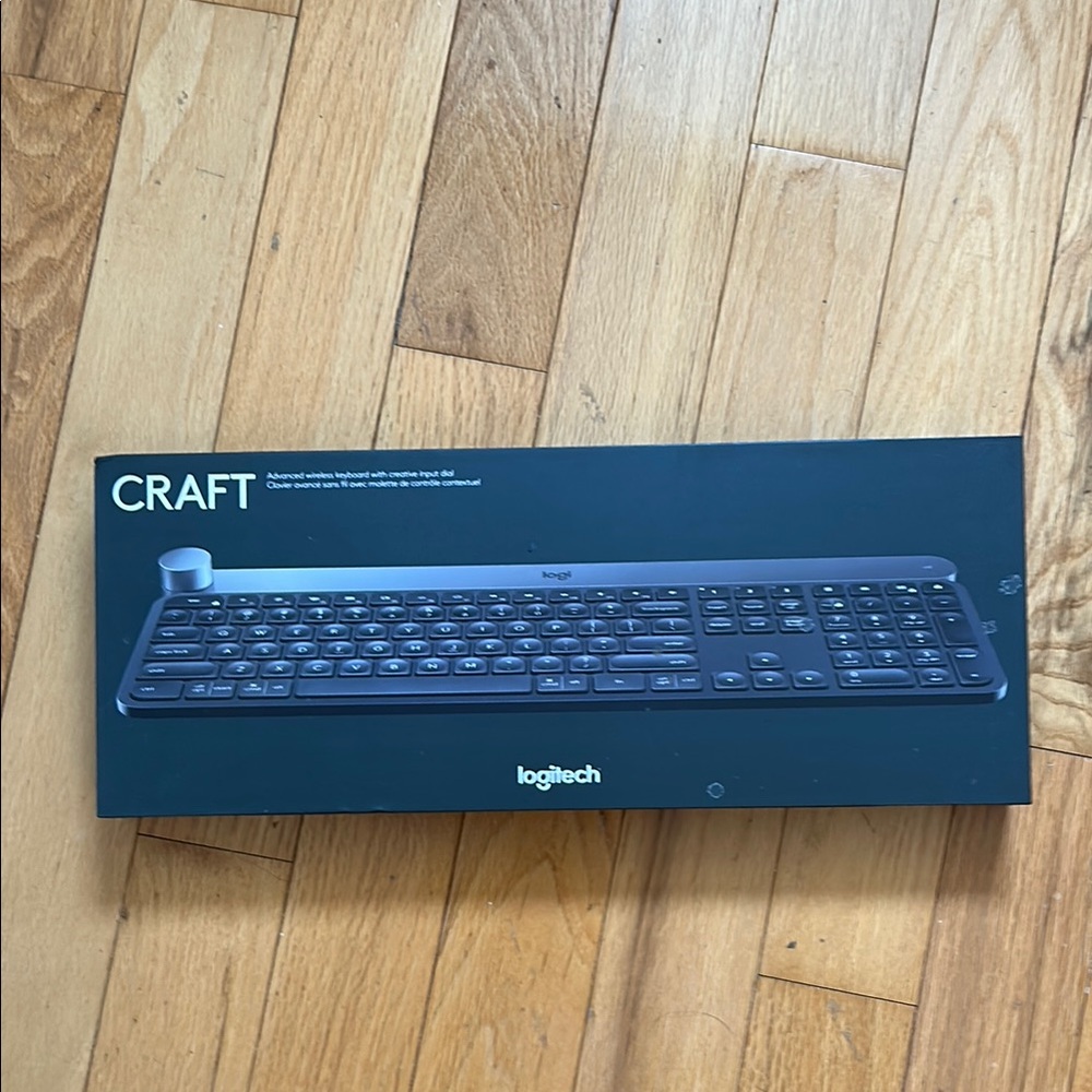 Logitech Craft Keyboard - Black; New